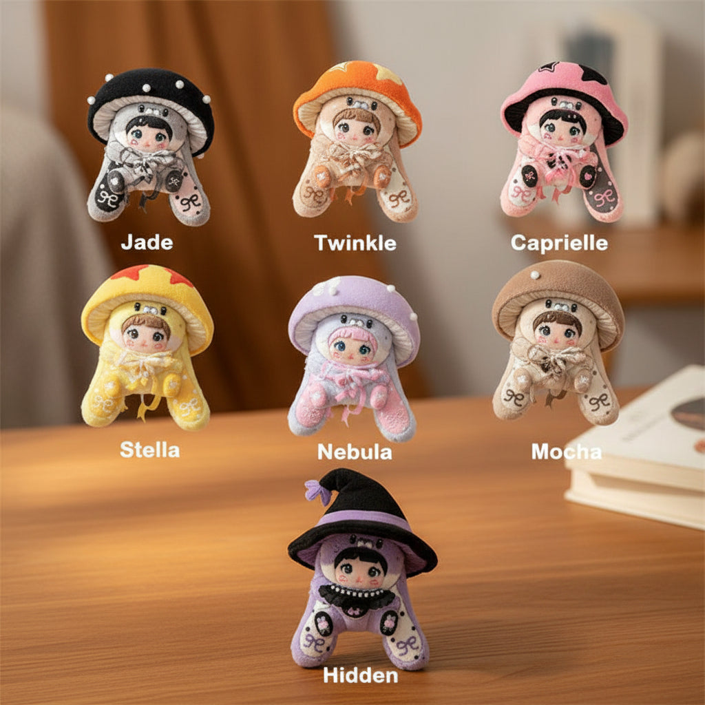 Nommi Mushroom Hat 400% Series Giant 12.5" Kawaii Plush Doll Blind Box (1pc)