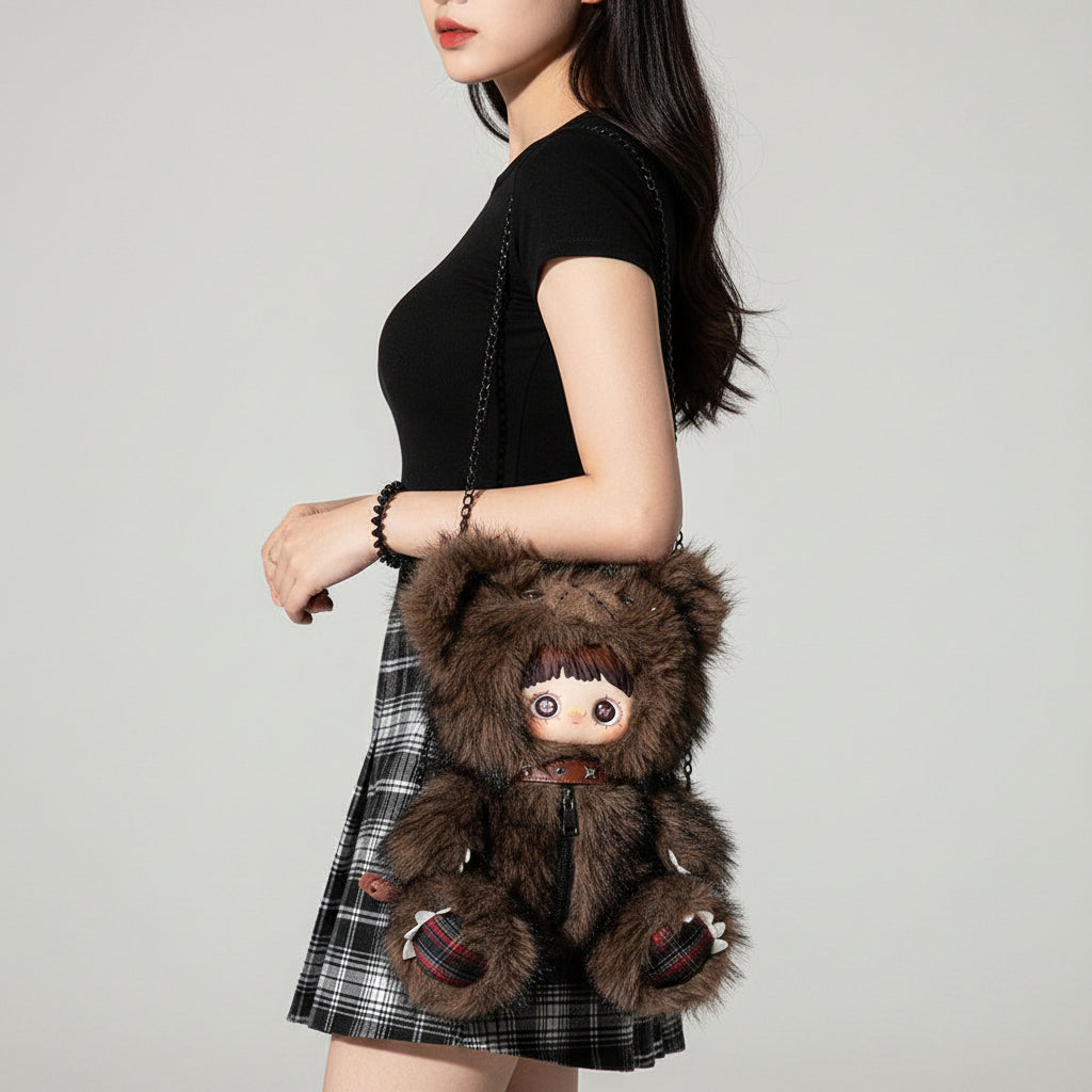 MayMei Rebel Doll Series 13" Plush Backpack Blind Box (1pc)
