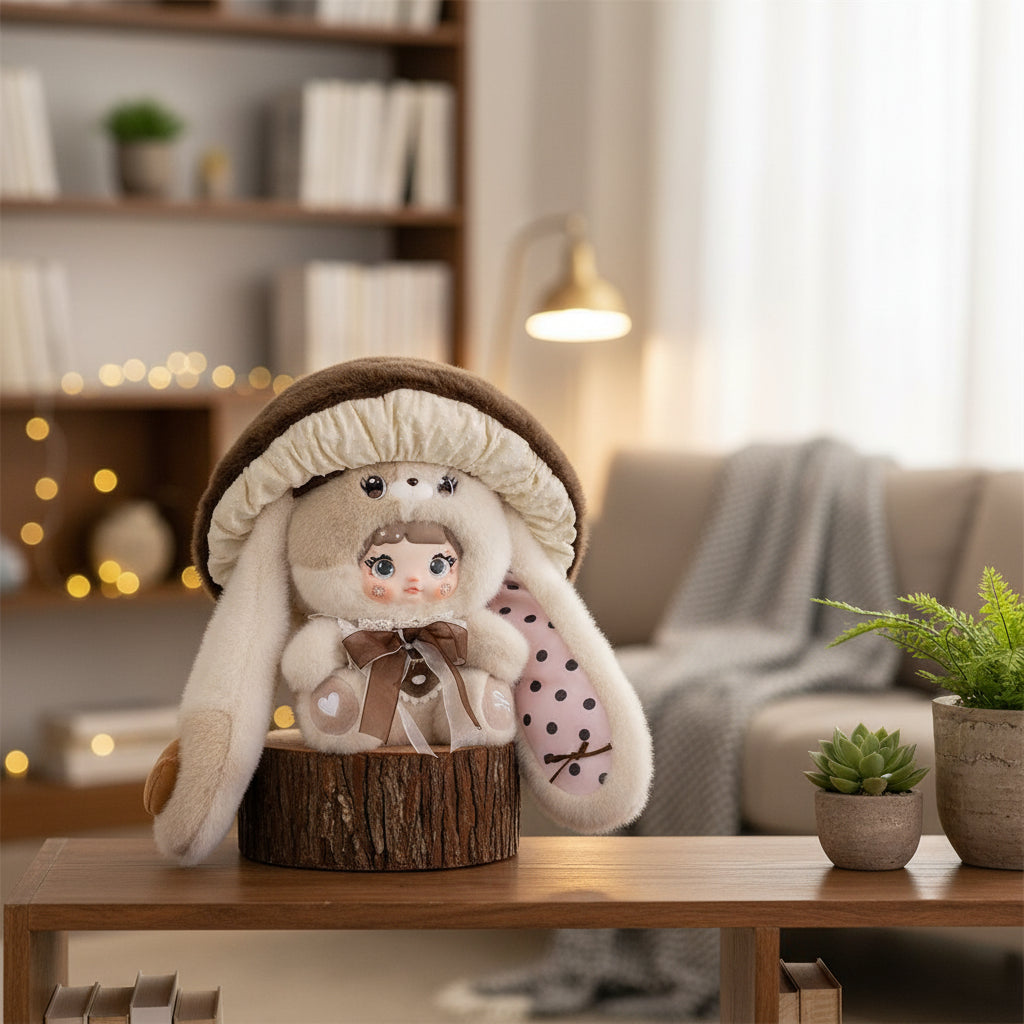Nommi Mushroom Hat 400% Series Giant 12.5" Kawaii Plush Doll Blind Box (1pc)