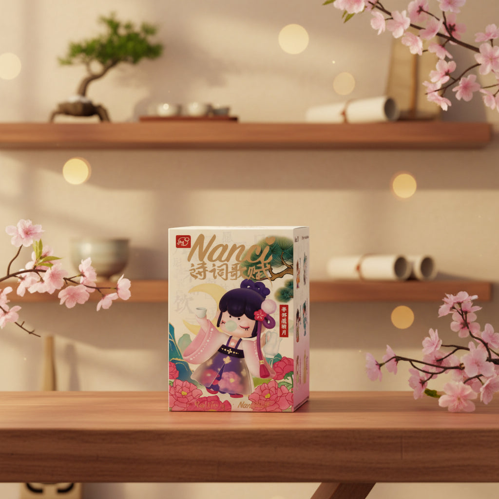 ZKXX Robotime Rolife Nanci Chinese Poetry Blind box