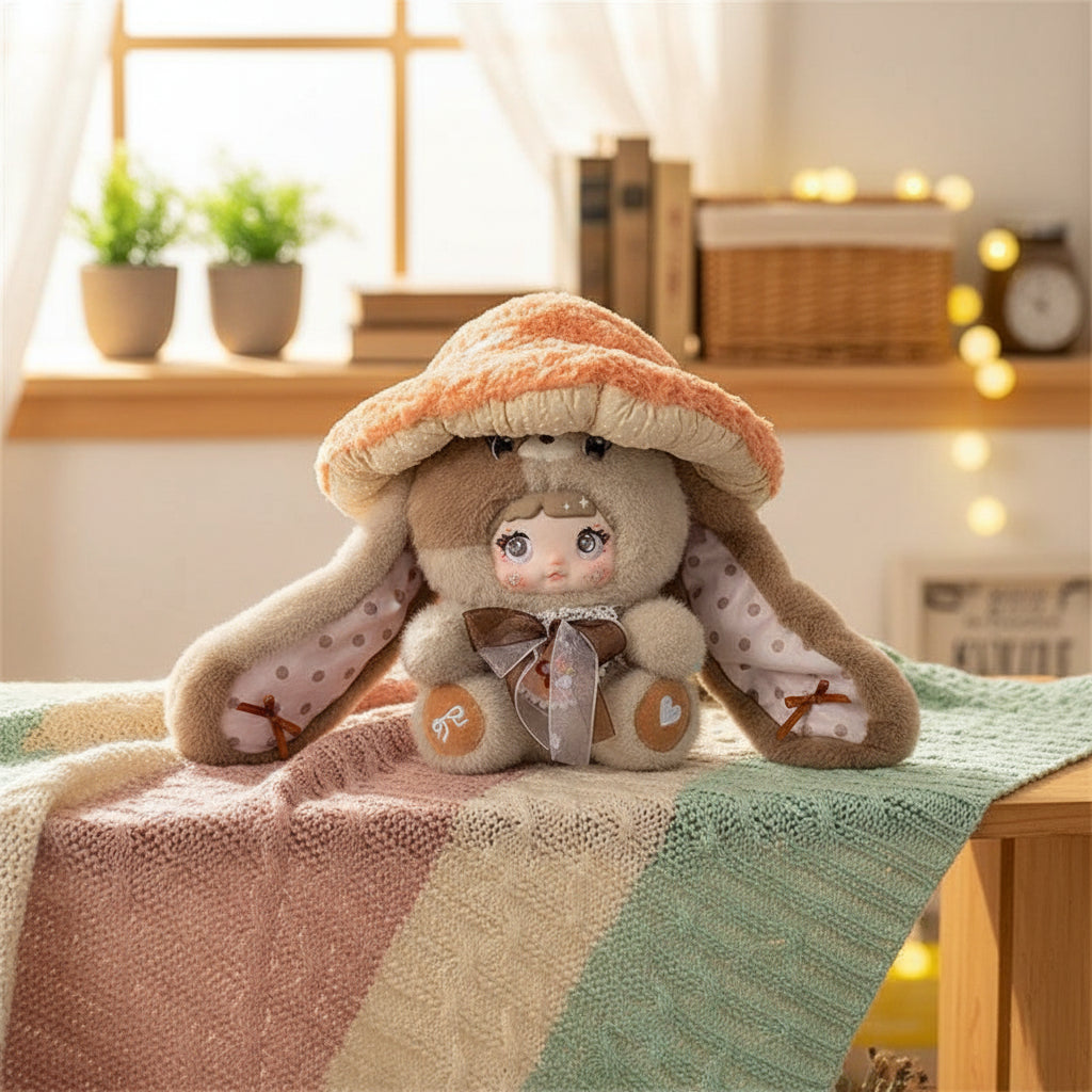 Nommi Mushroom Hat 400% Series Giant 12.5" Kawaii Plush Doll Blind Box (1pc)