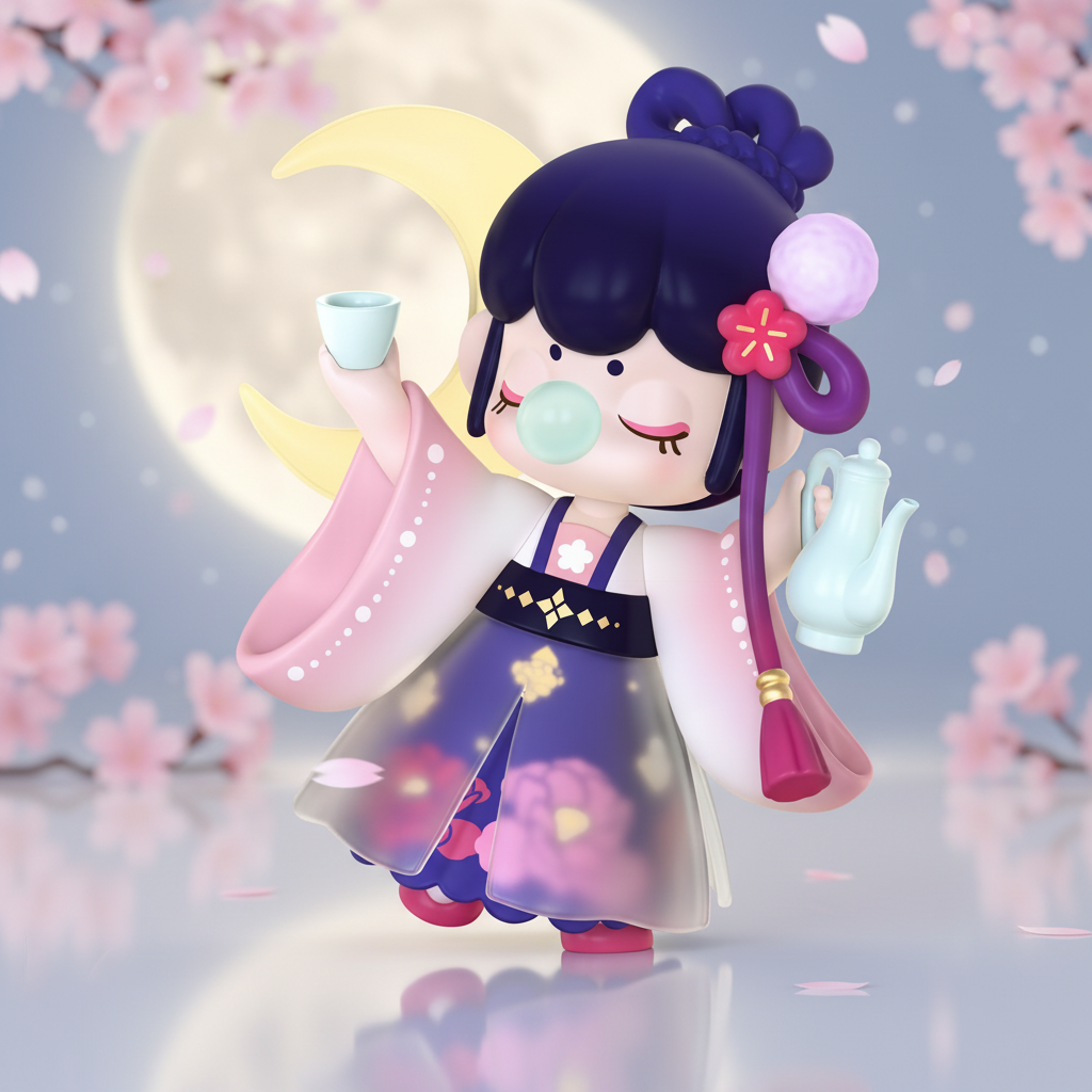 ZKXX Robotime Rolife Nanci Chinese Poetry Blind box