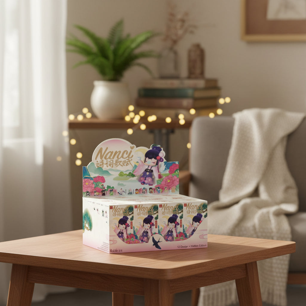 ZKXX Robotime Rolife Nanci Chinese Poetry Blind box